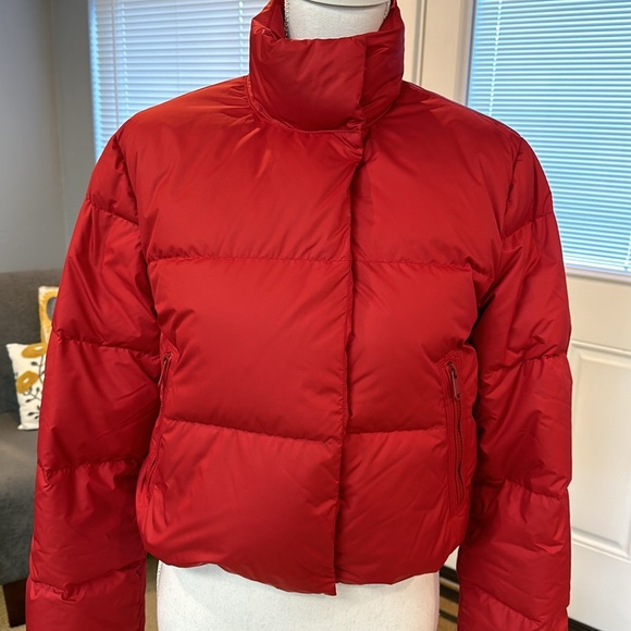 Athleta Red Puffer Jacket - Picture 7 of 15